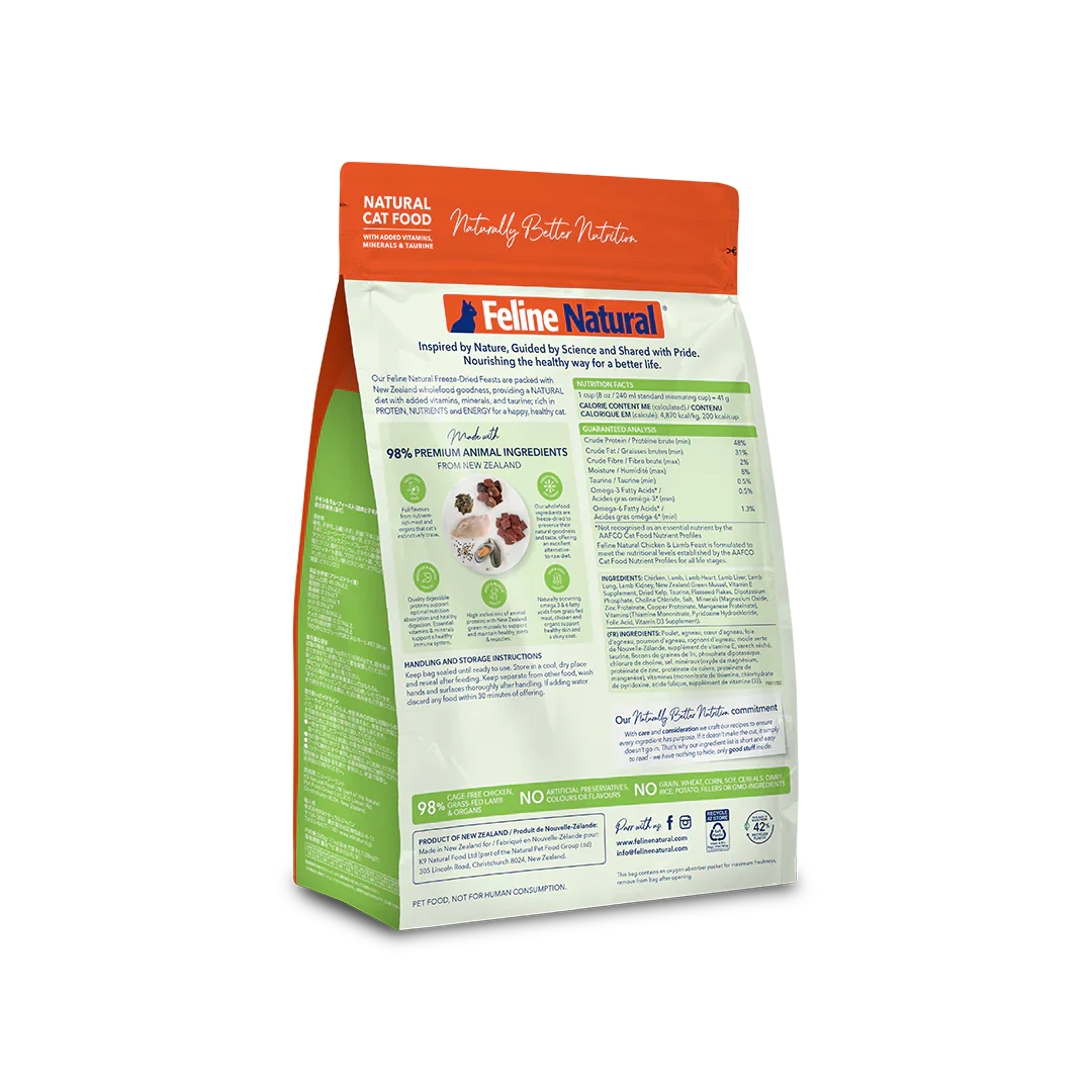 Feline Natural | Premium Freeze-Dried Cat Food From New Zealand