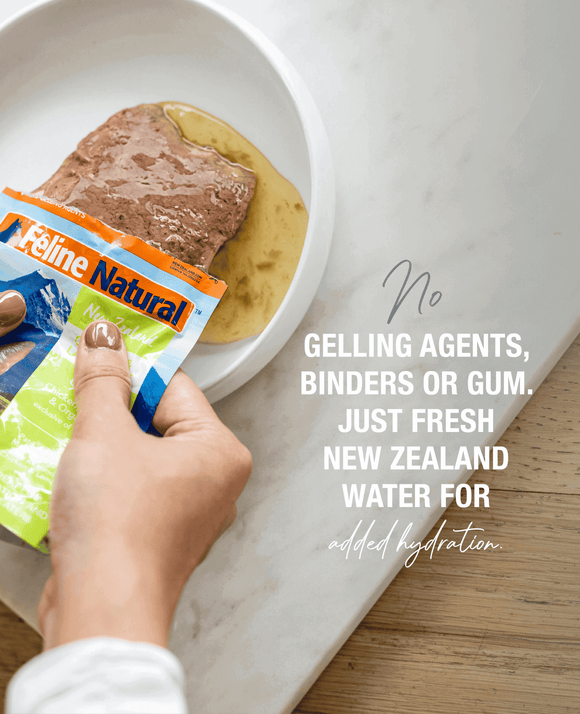 Feline Natural - Hoki & Beef Pouches (Wet Cat Food)