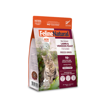 Feline Natural - Lamb & Venison Freeze-Dried Raw (Cat Food)