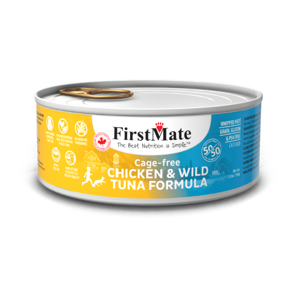 FirstMate - Cage Free - Chicken & Wild Tuna 50/50 Formula (For Cats)
