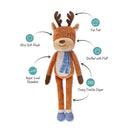 Fringe Studio - Dashin' Around Large Plush (For Dogs)