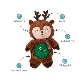 Fringe Studio - Rein it in, Pal! Spiky Ball (Dog Toy)