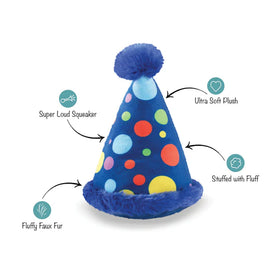 Fringe Studio - Small Party Hat (Dog Toy) - 0