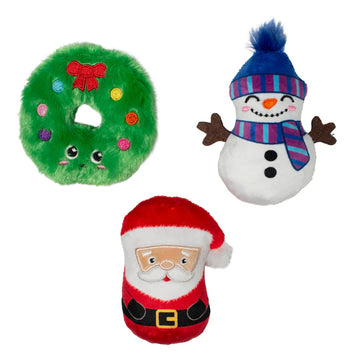 Fringe Studio - We Have Great Chemis-Tree Mini Toys - 3 Pieces (Dog Toy)