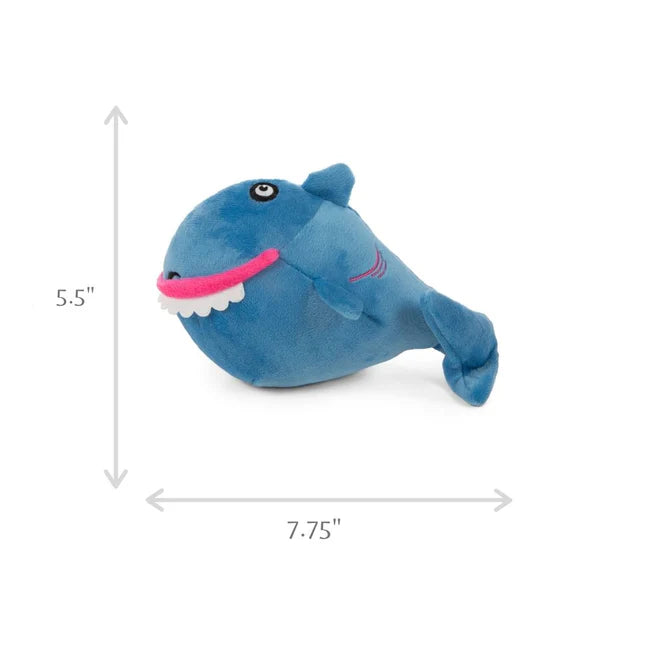 GoDog - Action Plush - Shark Chew Guard Animated Dog Toy