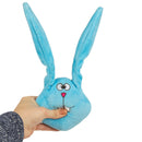 GoDog | Bunny Chew Guard Technology Animated Squeaker | Plush Dog Toy