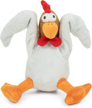 GoDog -  Chicken Chew Guard Technology Animated Squeaker Plush Dog Toy