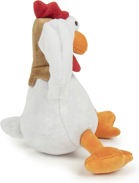 GoDog -  Chicken Chew Guard Technology Animated Squeaker Plush Dog Toy