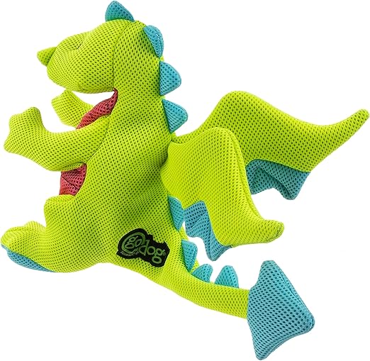 GoDog - Double Chew Guard - Dragon Green (For Dogs)