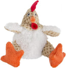 GoDog - Just for Me Roosters Fat White (Dog Toy)
