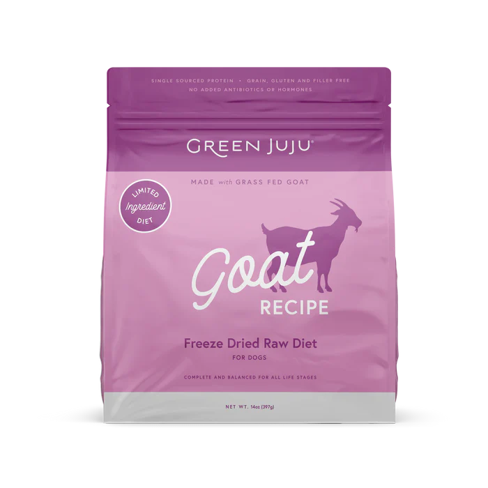 Green Juju - Freeze-Dried Goat Recipe (For Dogs)