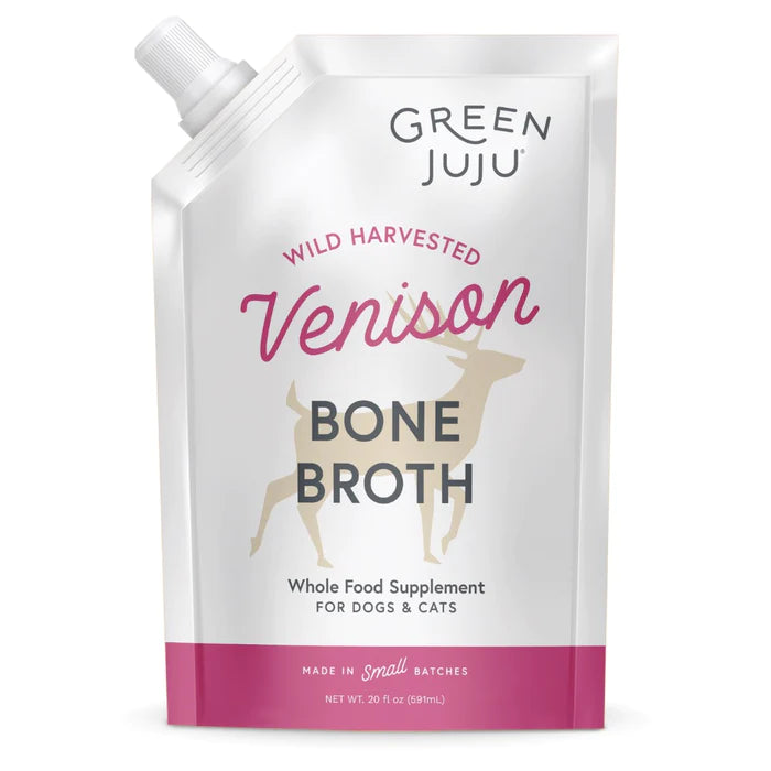 Green Juju - Venison Bone Broth (For Dogs & Cats)