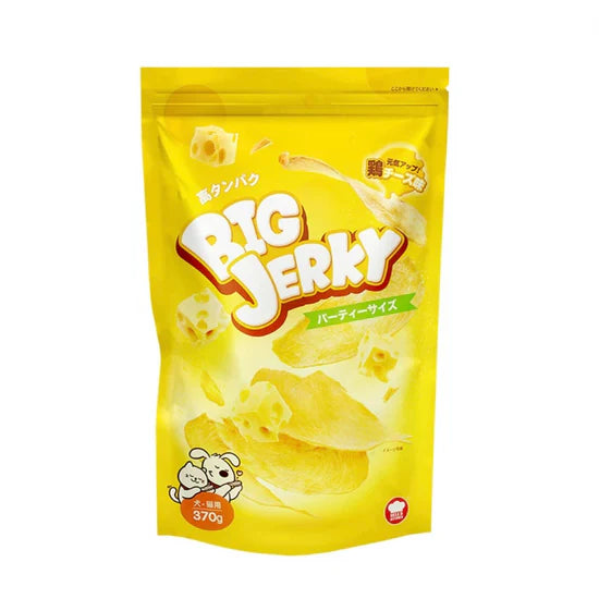 HELL'S KITCHEN - Big Jerky Dry Chicken Breast - Cheddar Cheese (For Both Dogs and Cats)