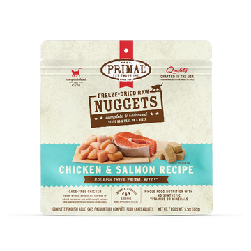 Primal -  Nuggets - Raw Chicken & Salmon (For Cats) - Frozen Product
