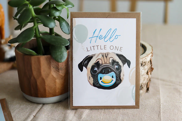 SketchesBySkip - Hello Little One Card