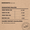 Vital Essentials Raw Bar Freeze-Dried Duck Necks Dog Treat