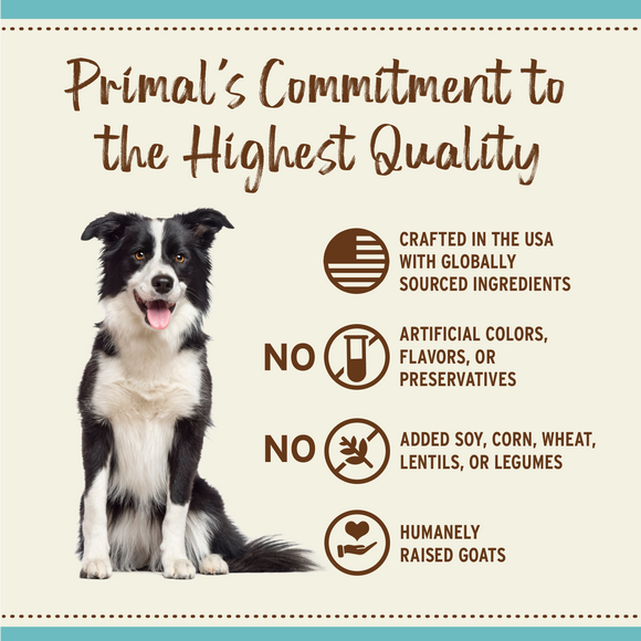 Primal Dehydrated Goat Milk for Dogs and Cats