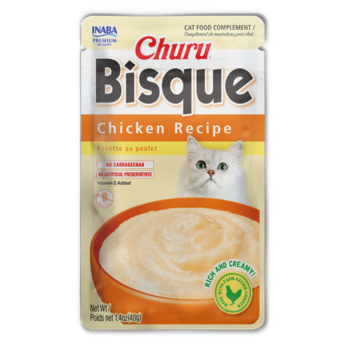 Inaba - Churu Bisque - Chicken Recipe (For Cats)