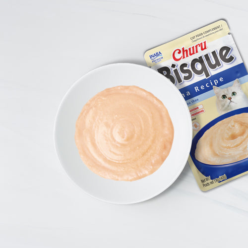 Inaba - Churu Bisque - Tuna with Salmon Recipe (For Cats)