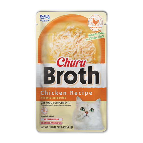 Inaba - Churu Broth - Chicken Recipe (For Cats)
