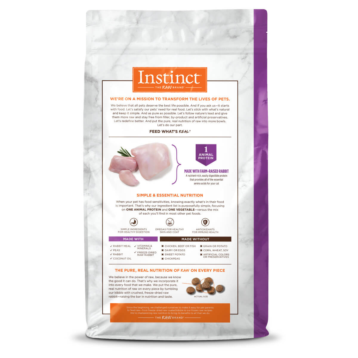 Instinct - Limited Ingredient Diet Real Rabbit Recipe