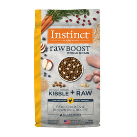 Instinct - Raw Boost - Whole Grain Real Chicken & Brown Rice Recipe (For Dogs)