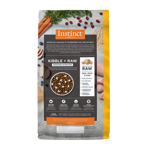 Instinct - Raw Boost - Whole Grain Real Chicken & Brown Rice Recipe (For Dogs)