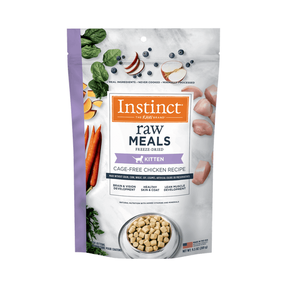 Instinct - Raw Freeze-Dried Meals Cage-Free Chicken Recipe (For Kittens)
