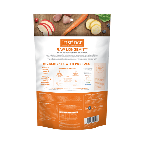 Instinct - Raw Longevity 100% Freeze-Dried Raw Meals Cage-Free Chicken Recipe (For Kittens)