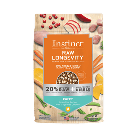 Instinct - Raw Longevity 20% Freeze-Dried Raw Meal Blend Cage-Free Chicken Recipe (For Puppies)