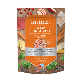 Instinct - Raw Longevity Frozen Bites Grass-Fed Beef & Wild-Caught Cod Recipe