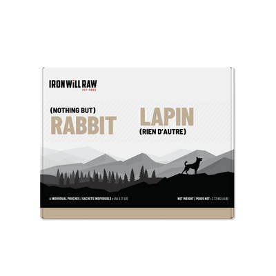 Iron Will Raw - Basic Rabbit (For Dogs & Cats) - Frozen Product