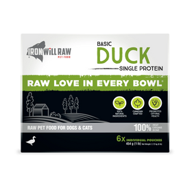 Iron Will Raw - Basic Duck - Frozen Product