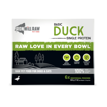 Iron Will Raw - Basic Duck - Frozen Product