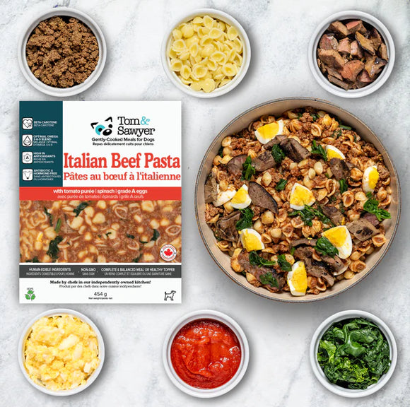 Tom & Sawyer - Italian Beef Pasta (For Dogs) - Frozen Product