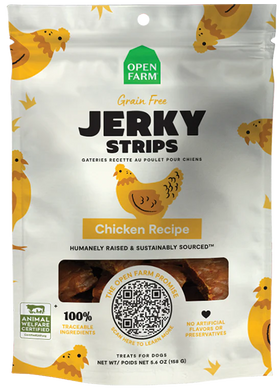 Open Farm - Grain Free Chicken Jerky Strips (For Dogs)