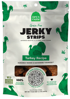 Open Farm - Grain Free Turkey Jerky Strips (For Dogs)