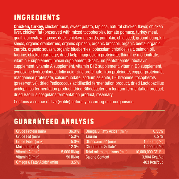 Stella & Chewy's Wild Red Raw Blend Grain & Legume Free Prairie Recipe dry dog food