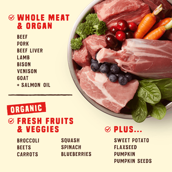 Stella & Chewy's Wild Red Raw Blend Grain & Legume Free Red Meat Recipe dry dog food