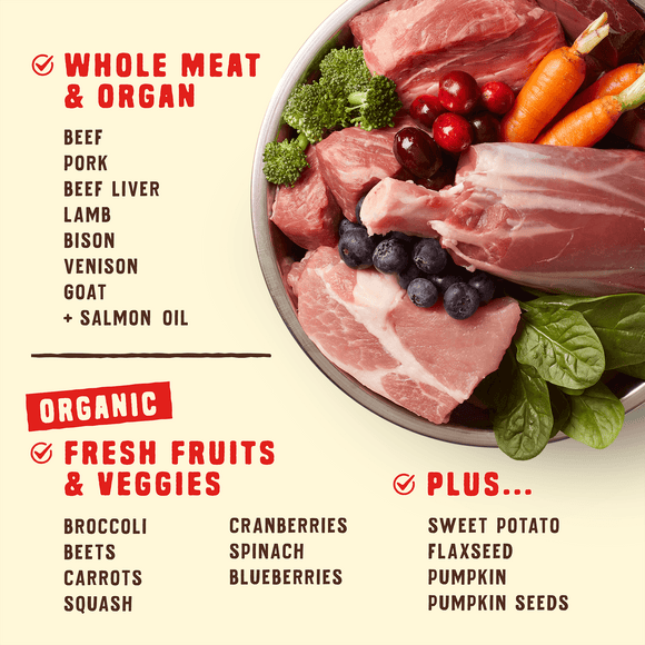 Stella & Chewy's Wild Red Raw Coated Grain & Legume Free Red Meat Recipe dry dog food