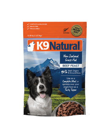K9 Natural - Beef Freeze-Dried Dog Food-ARMOR THE POOCH