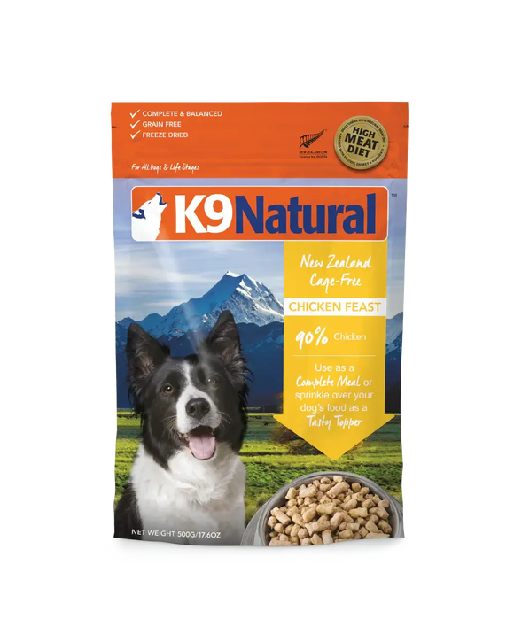 K9 Natural - Chicken Freeze-Dried Dog Food-ARMOR THE POOCH