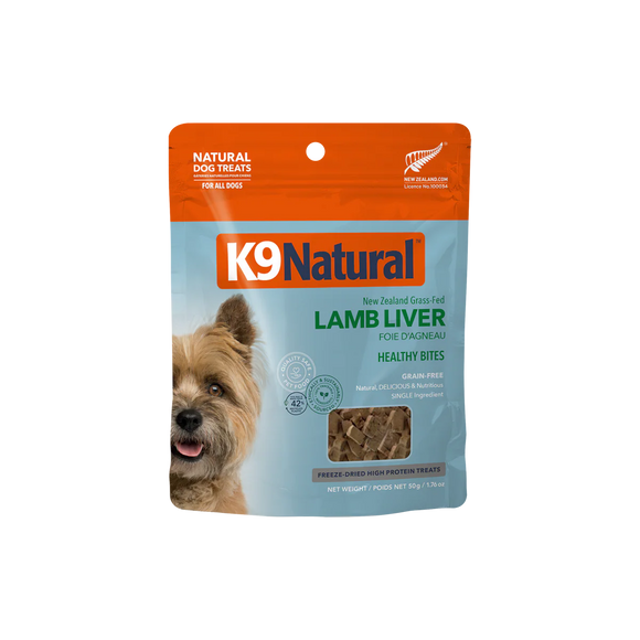 K9 Natural - Lamb Liver Healthy Bites (Dog Treats)