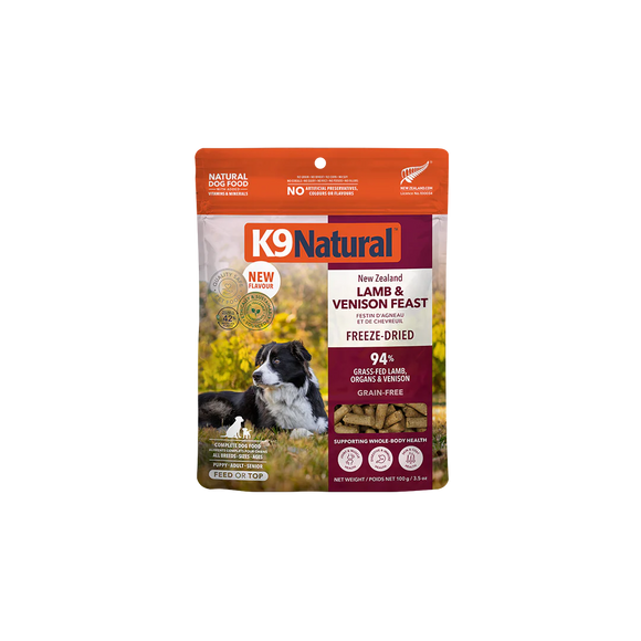 K9 Natural - Lamb & Venison Freeze-Dried Food/Topper (For Dogs)