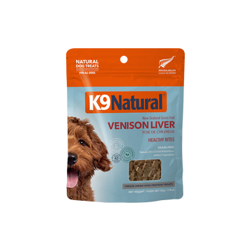 K9 Natural - Venison Liver Healthy Bites (Dog Treats)