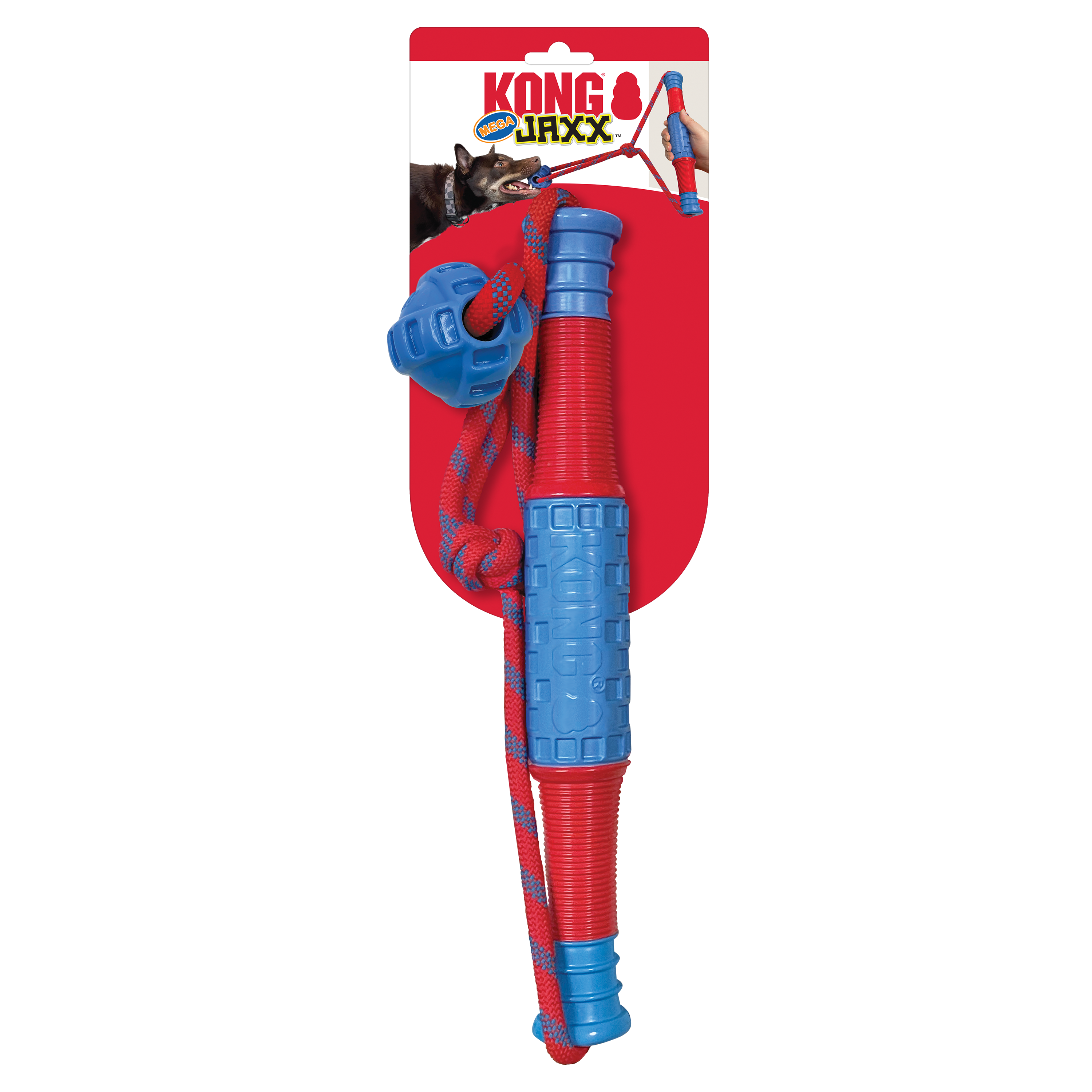 KONG - Jaxx Mega Tug Blue (Dog Toy)