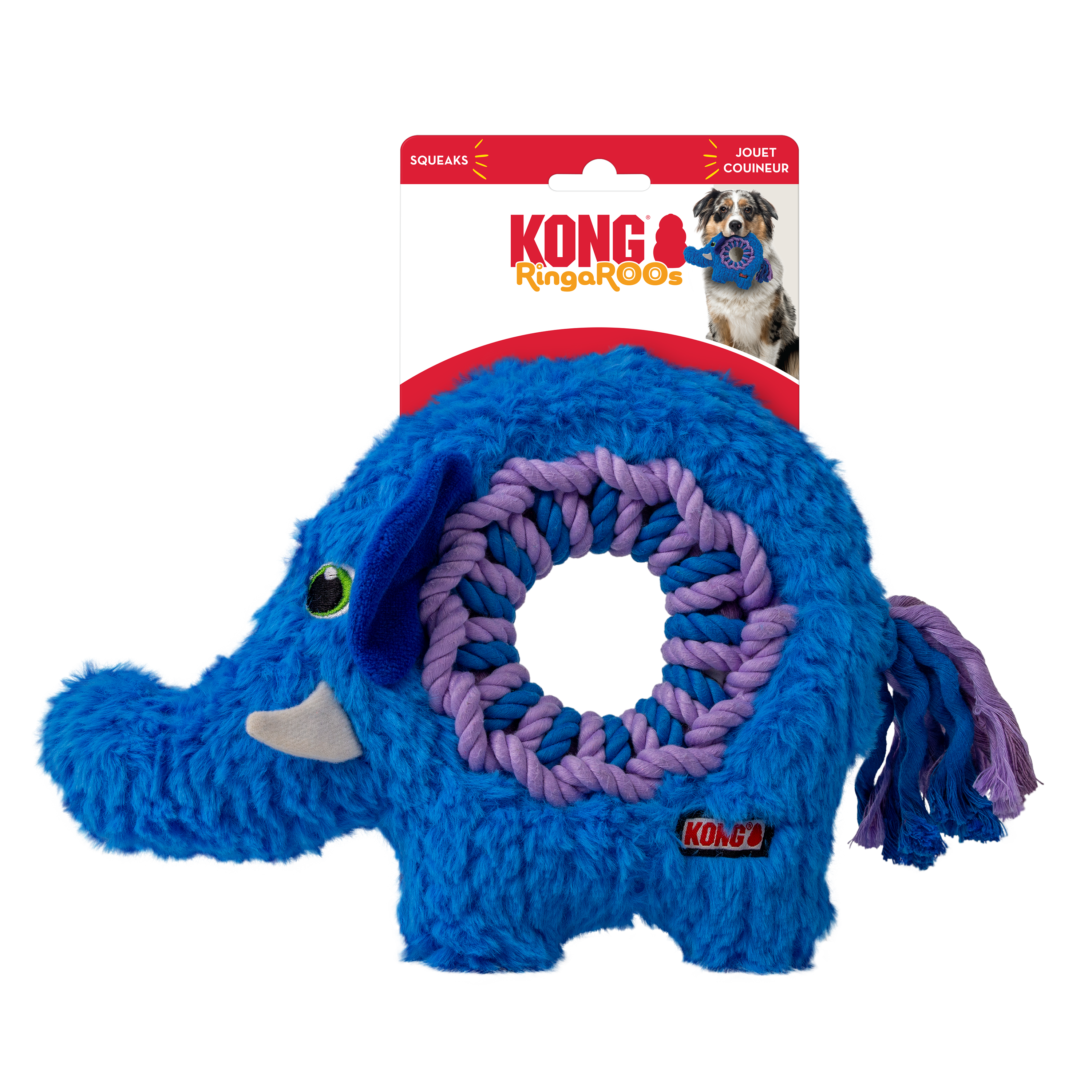 KONG - Ringaroos Elephant (For Dogs)