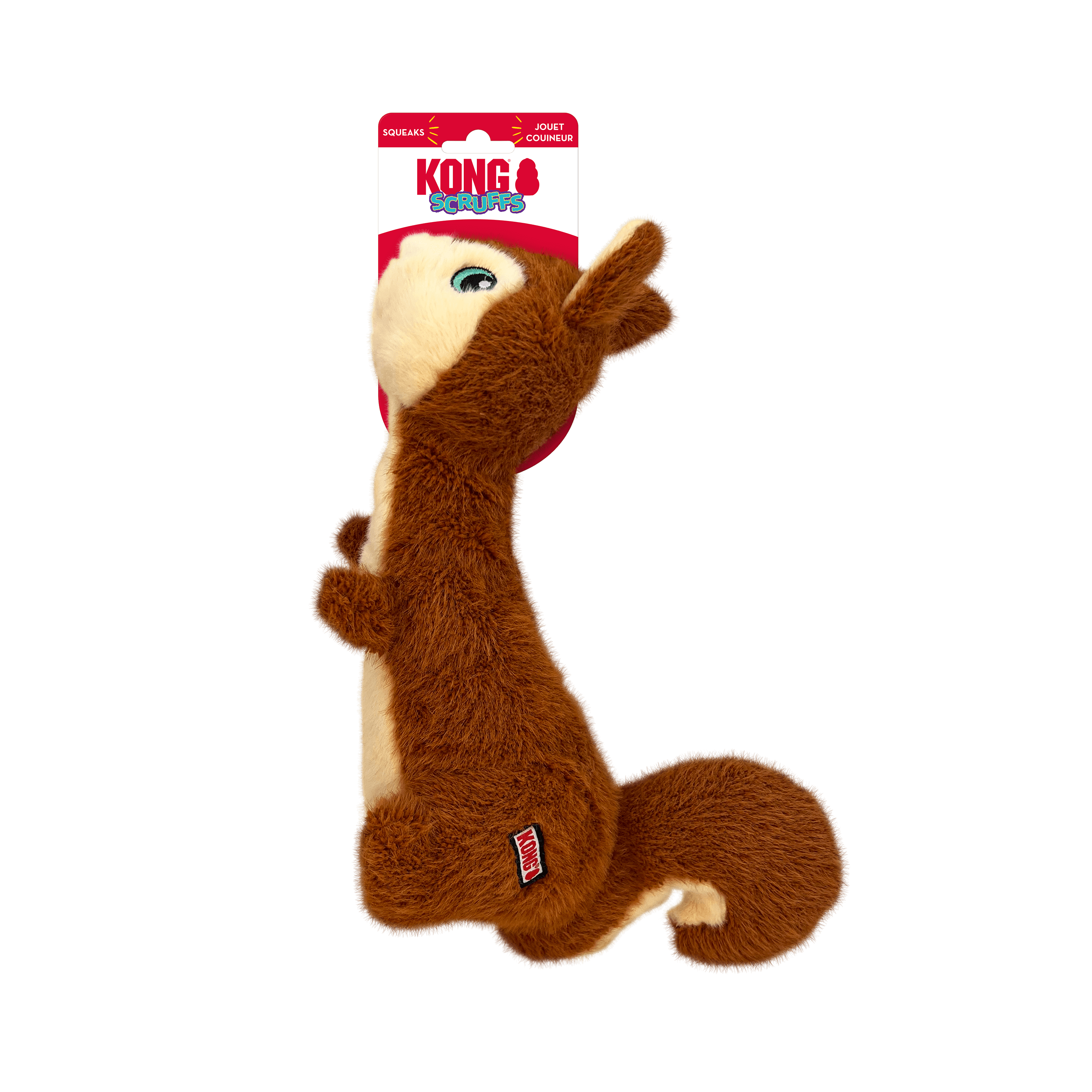 KONG - Scruffs Squirrel (Dog Toy)