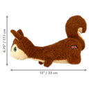 KONG - Scruffs Squirrel (Dog Toy)