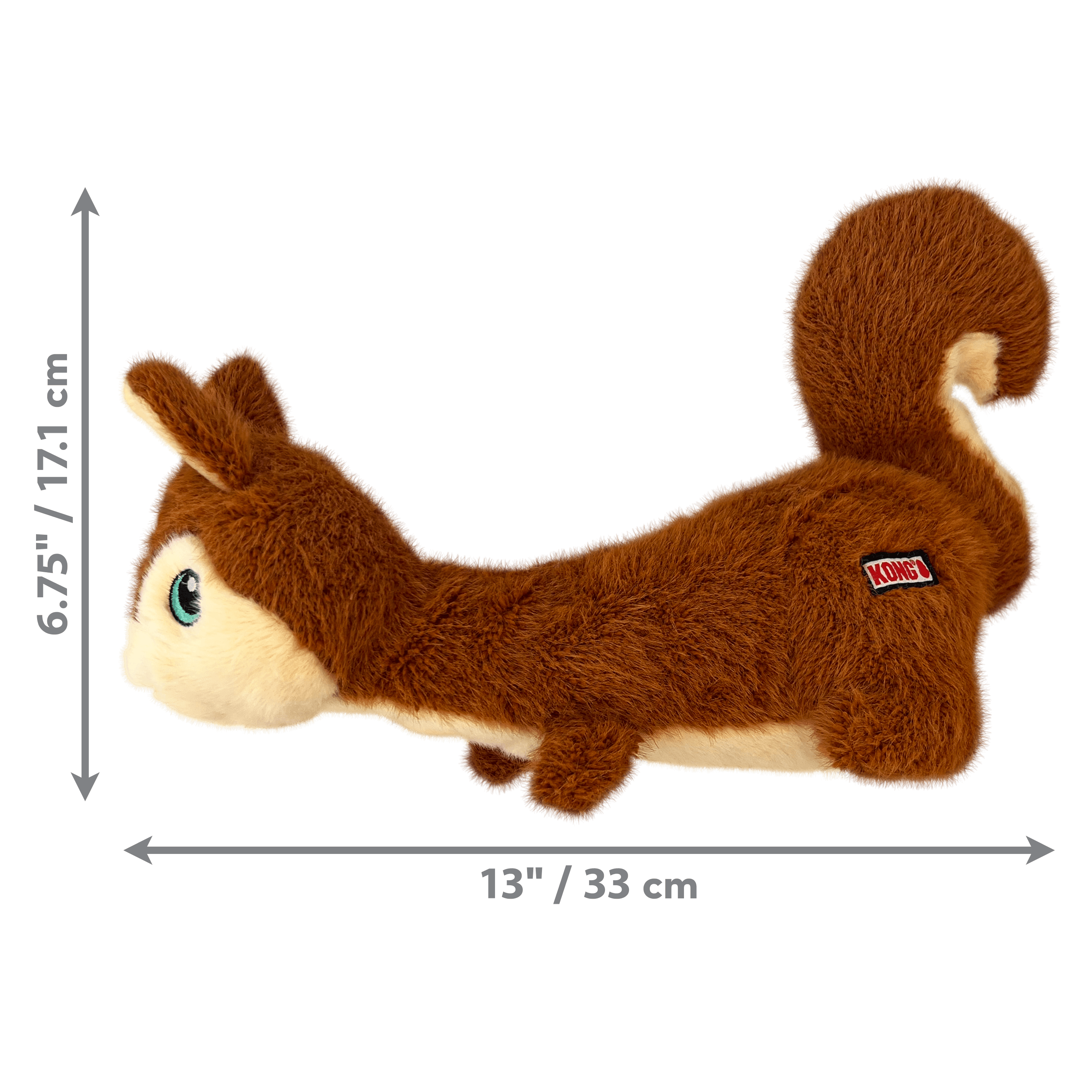 KONG - Scruffs Squirrel (Dog Toy)